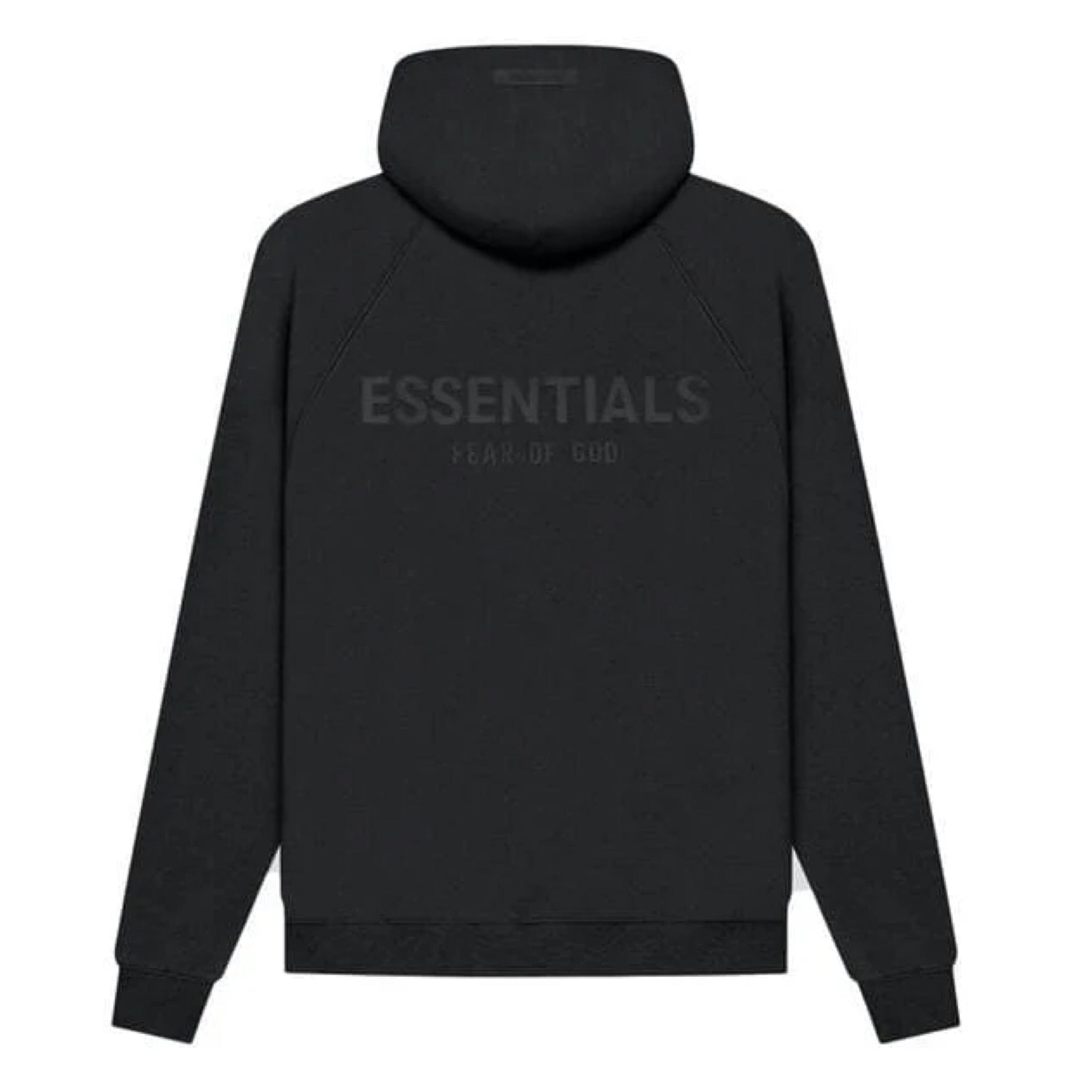Fear of God ESSENTIALS Pull - Over Hoodie - Black (SS21)