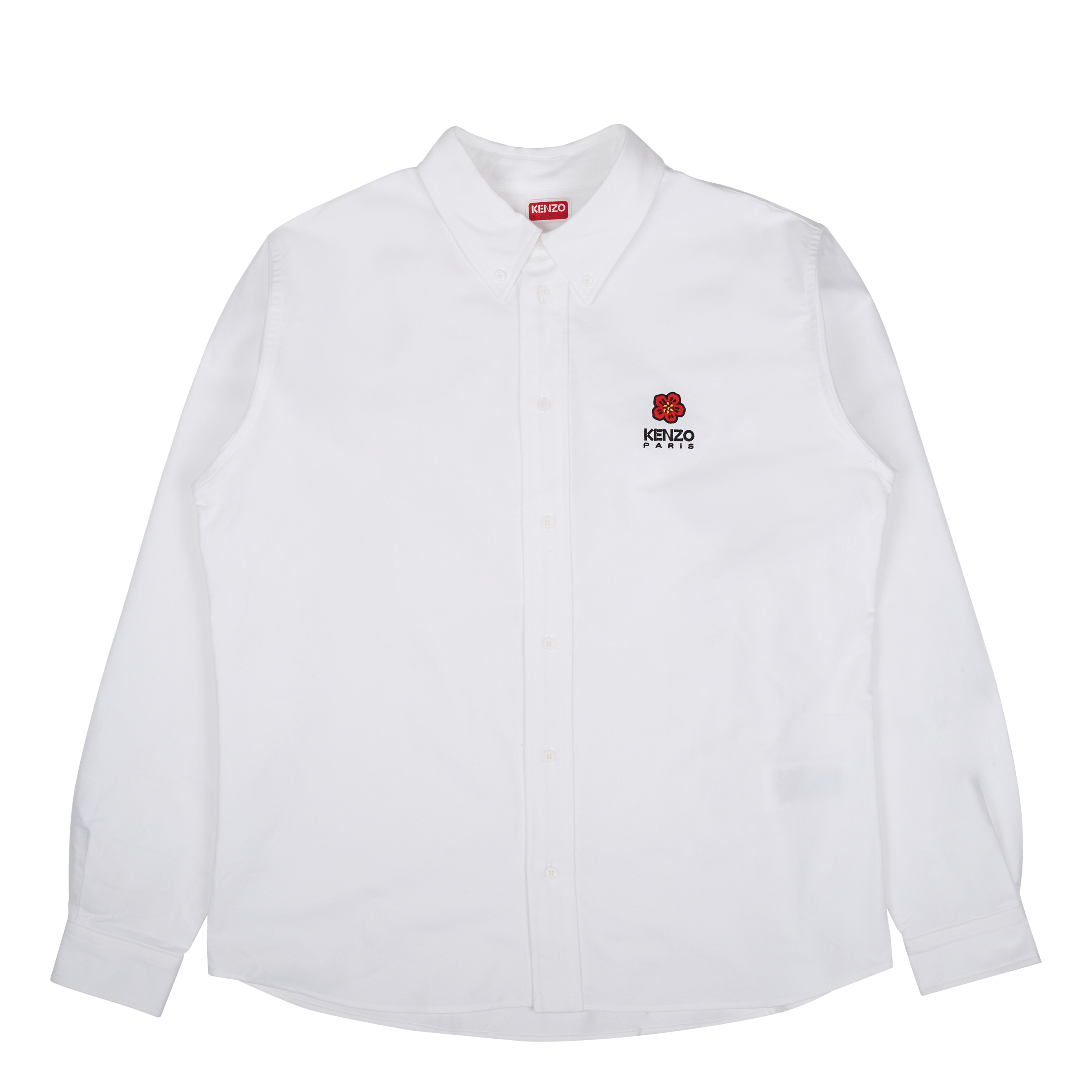 Kenzo Shirt Ls Boke Flower White
