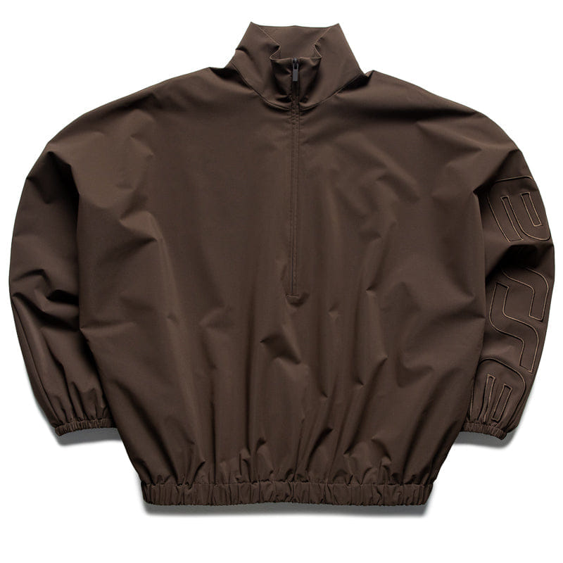 Fear Of God Essentials Active Trace 1/2 Zip Track Jacket - Brown