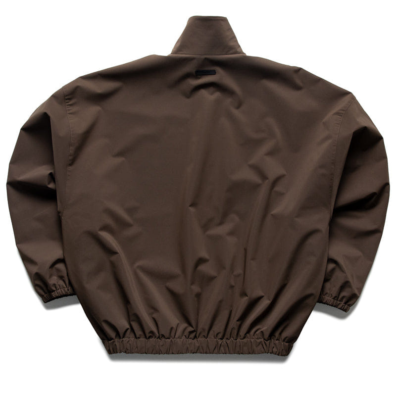 Fear Of God Essentials Active Trace 1/2 Zip Track Jacket - Brown