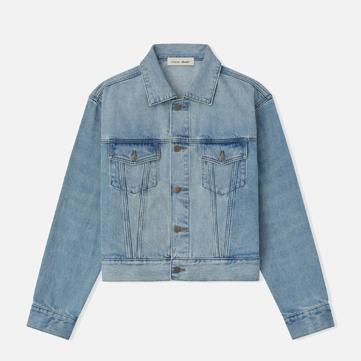 Fear of God Essentials CLASSIC DENIM JACKET - CLASSIC BLUE