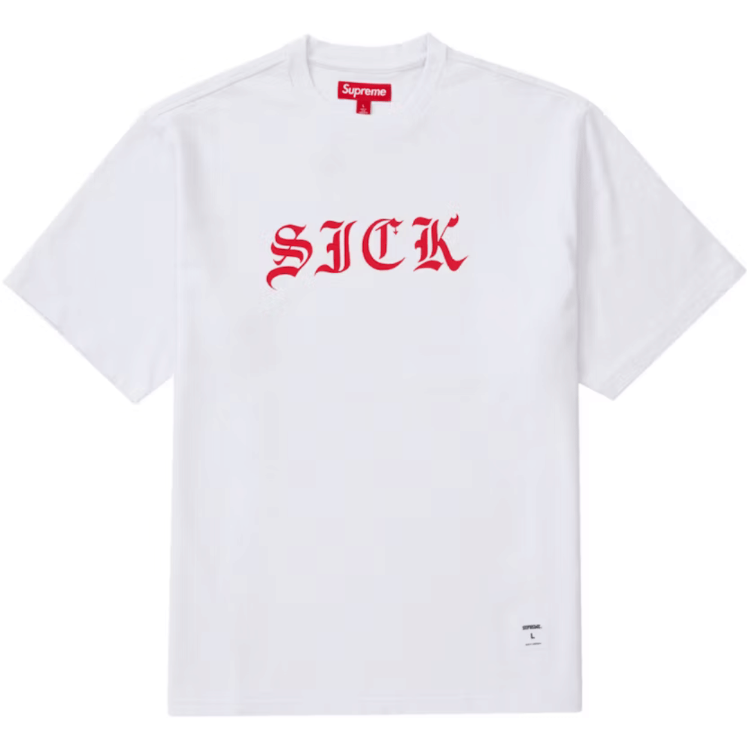 Supreme Sick S/S Top White