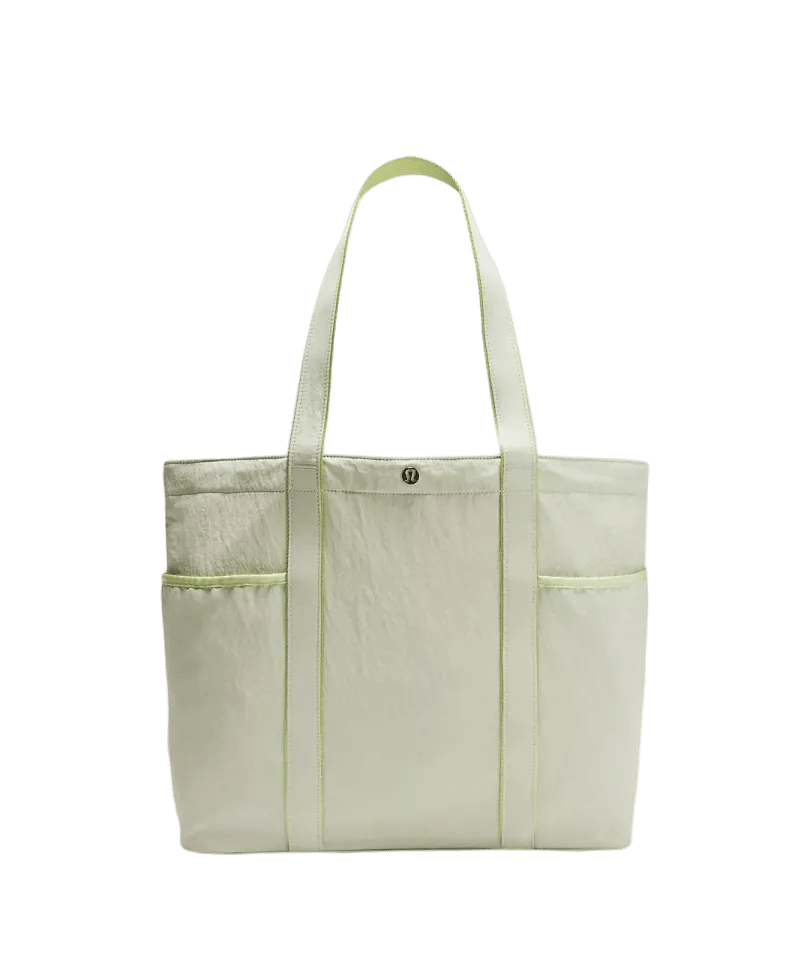 Lululemon Daily Multi - Pocket Tote Bag 20 l Honeydew/Sour Grape