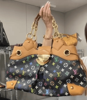 Louis Vuitton M40124 Multi Ursula Noir B0709DZCD5