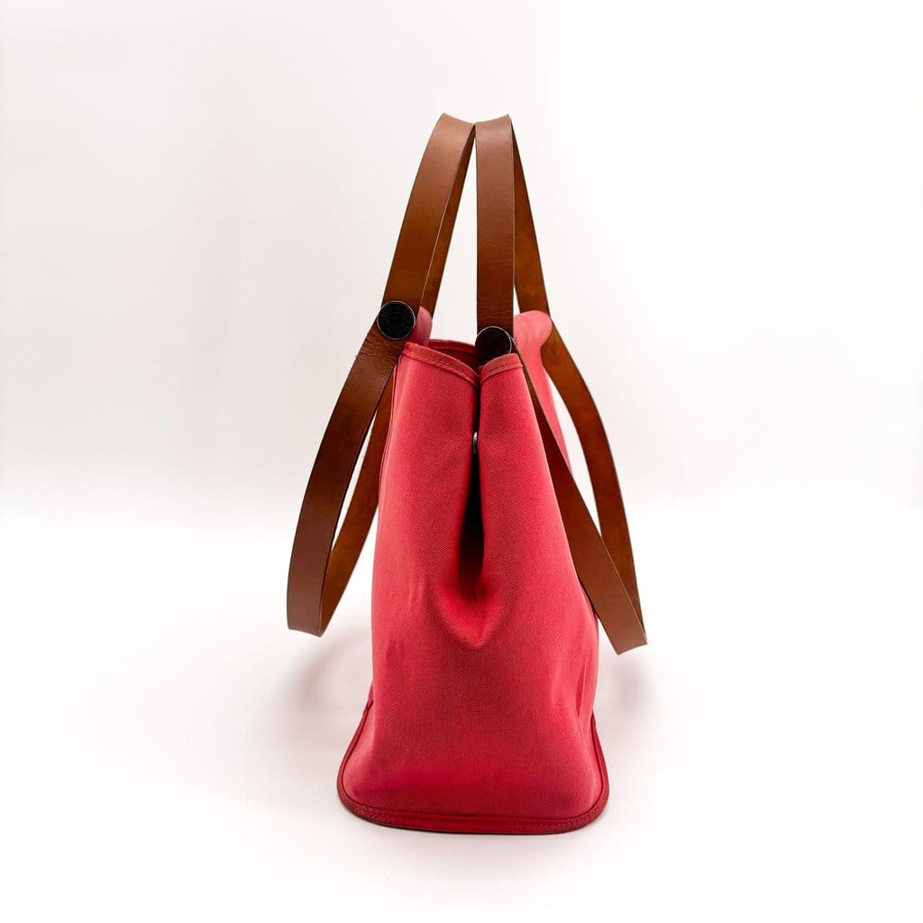 Hermès Cabag 39 Tote Bag in Bougainvillea Canvas