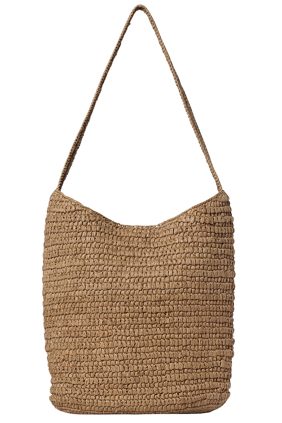 The Row Alma Raffia Shoulder Bag