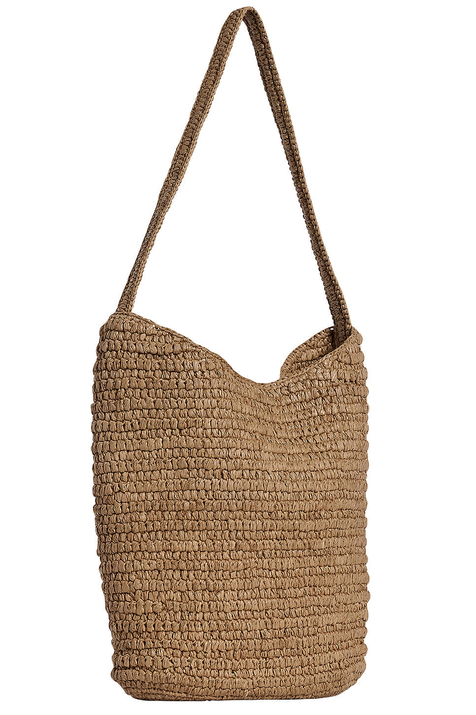 The Row Alma Raffia Shoulder Bag
