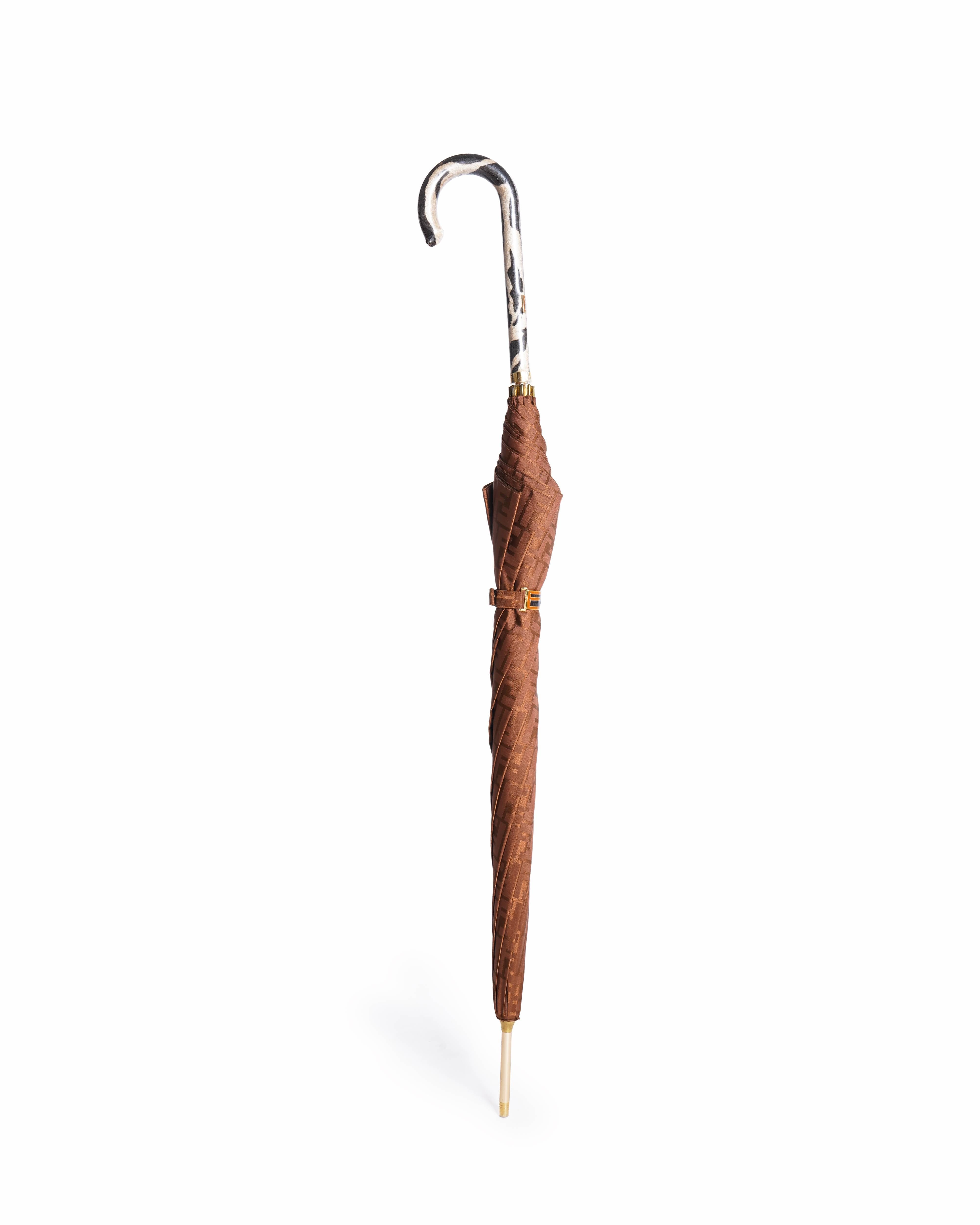 Fendi Vintage Compact Zucca FF Umbrella