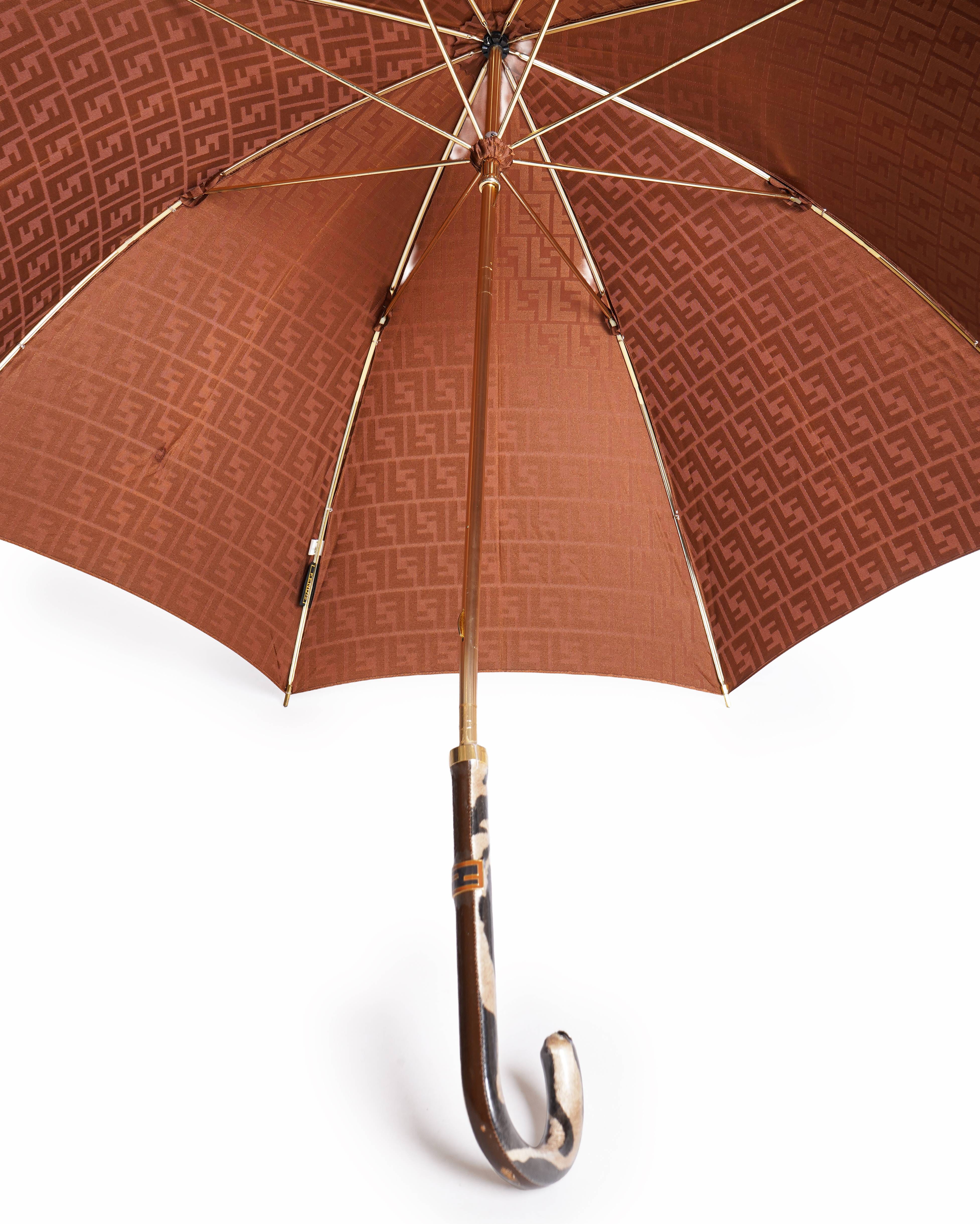 Fendi Vintage Compact Zucca FF Umbrella