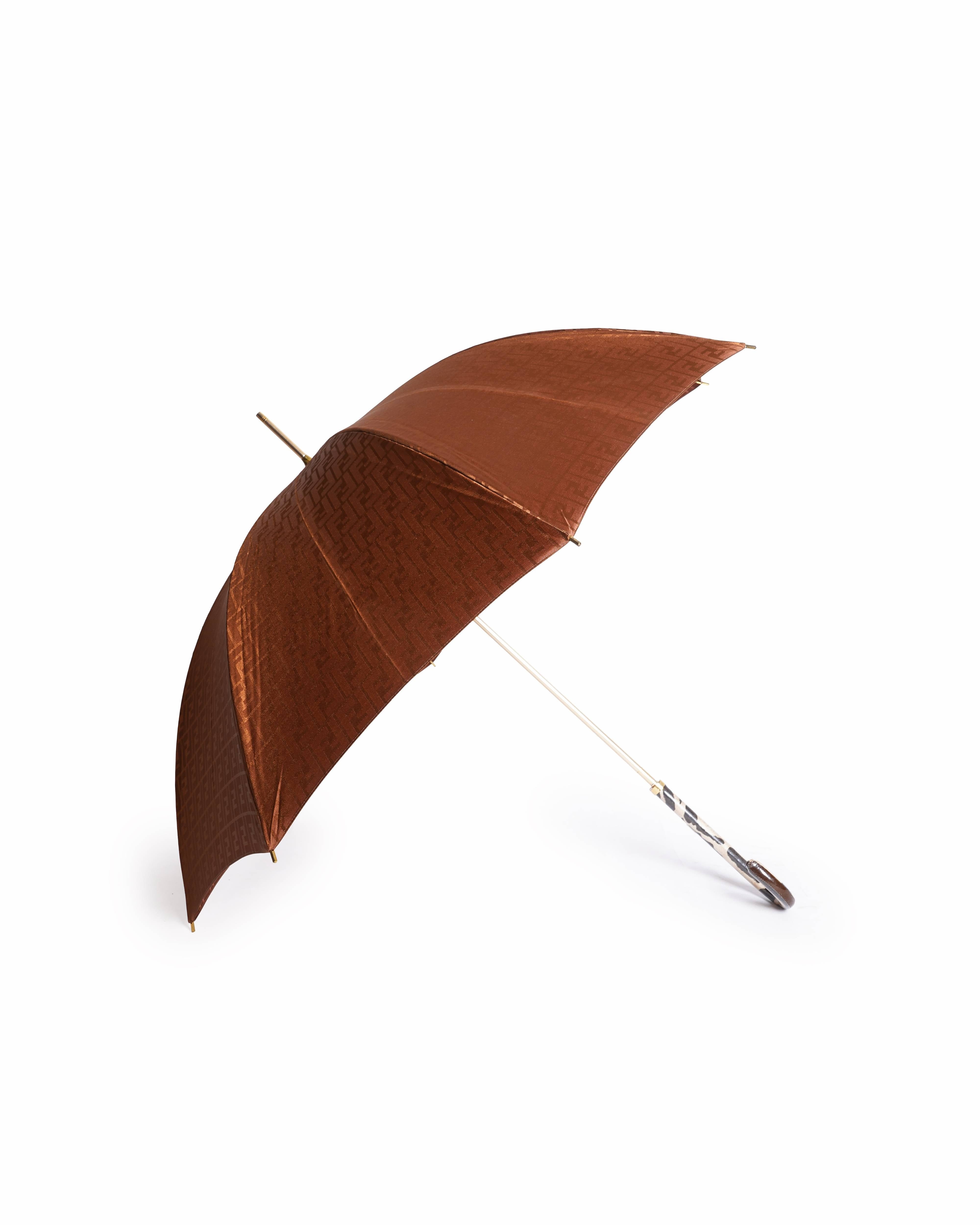 Fendi Vintage Compact Zucca FF Umbrella
