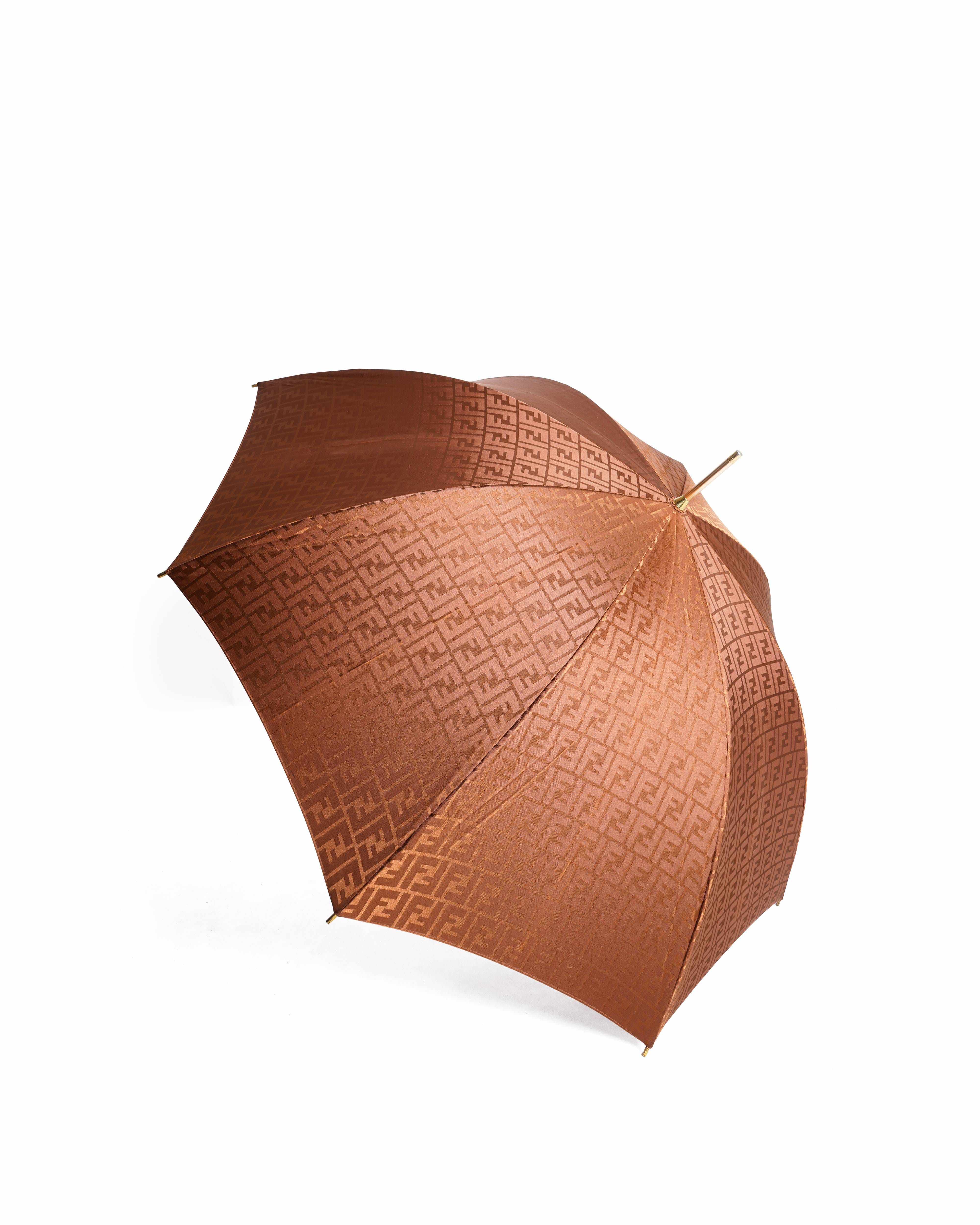 Fendi Vintage Compact Zucca FF Umbrella