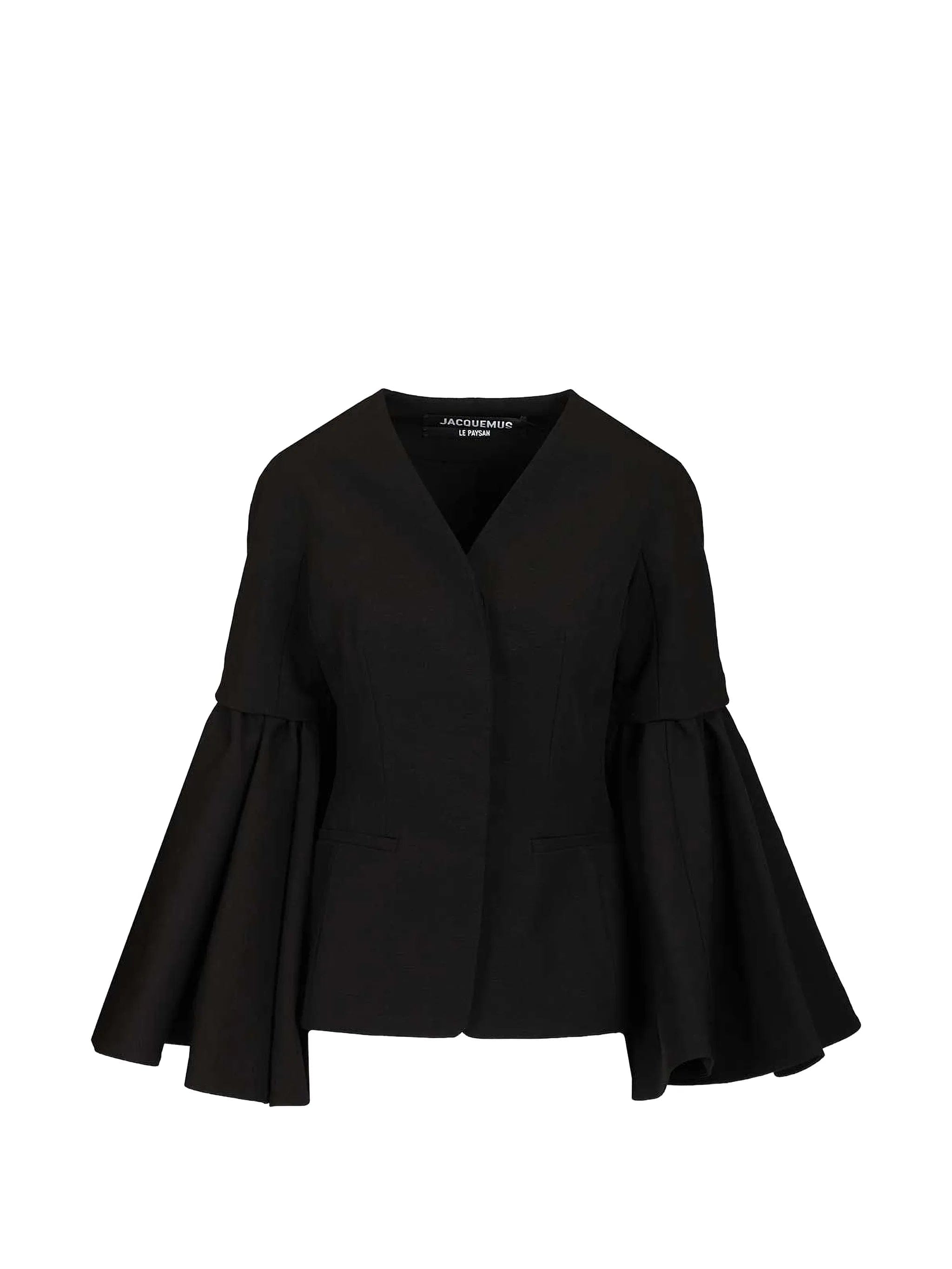 Jacquemus Paysan bell - sleeve jacket