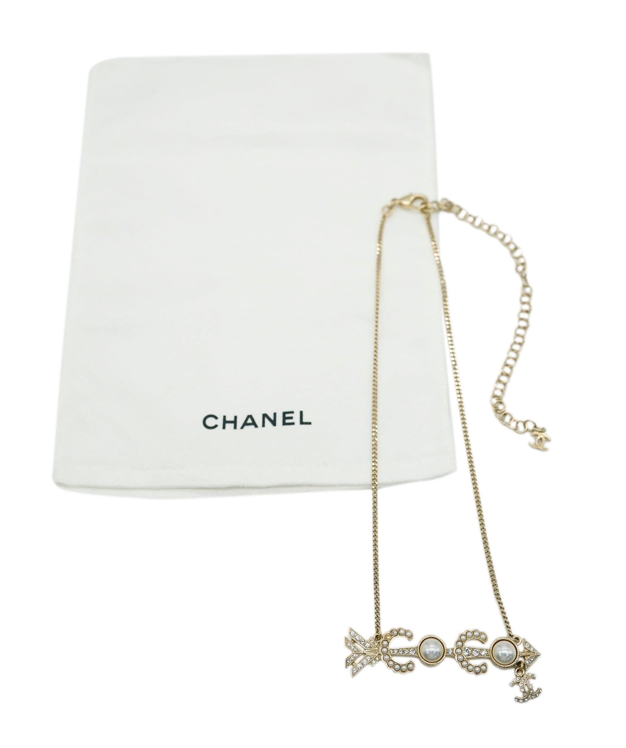 Chanel COCO Arrow Necklace ABL0041