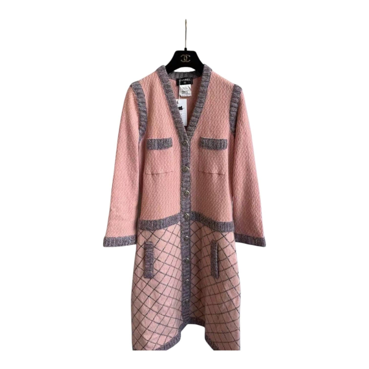 Chanel Silk/Cashmere Long Coat #40