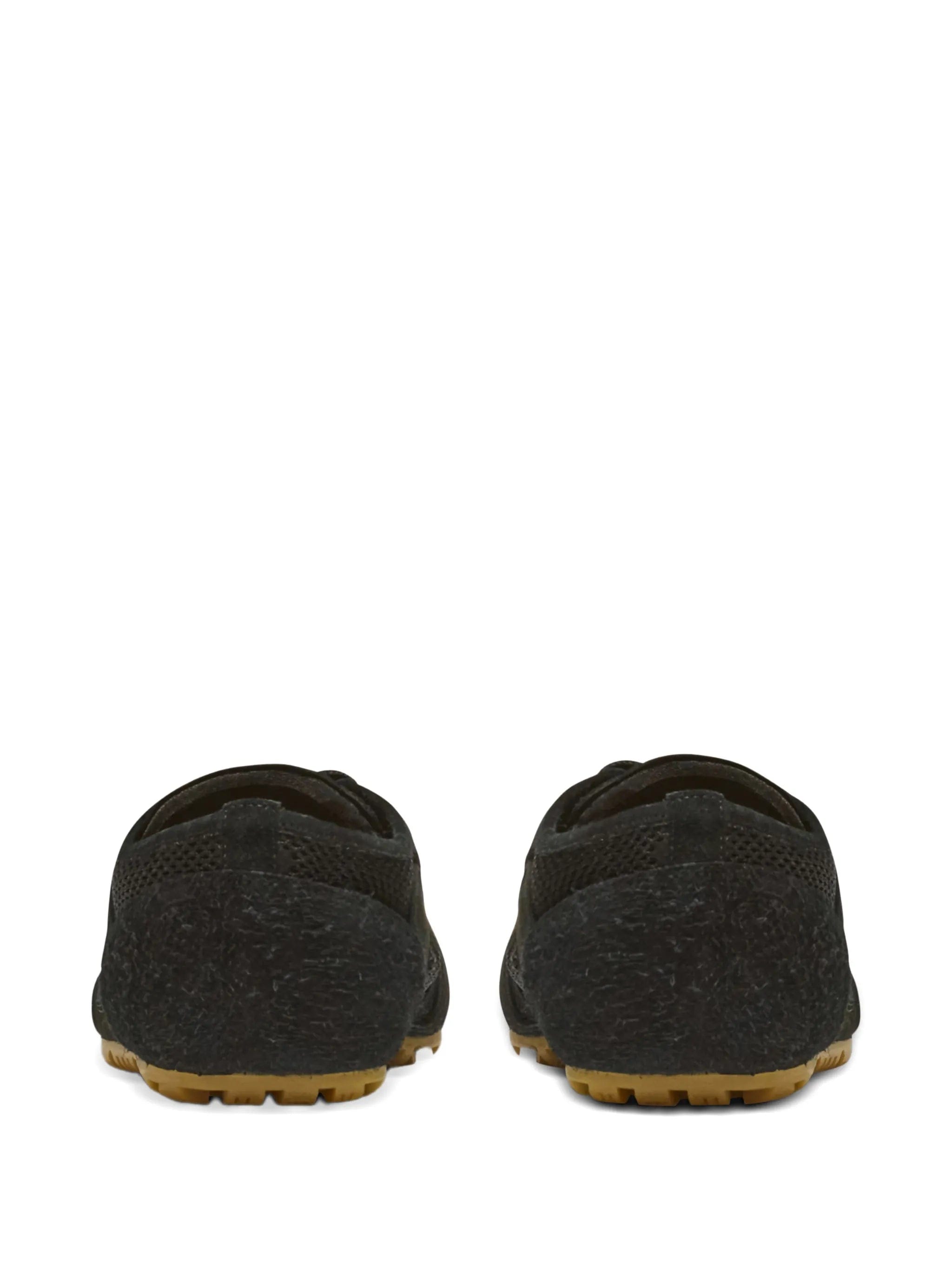 Balmain Racer 45 trainers in calfskin, suede and nylon