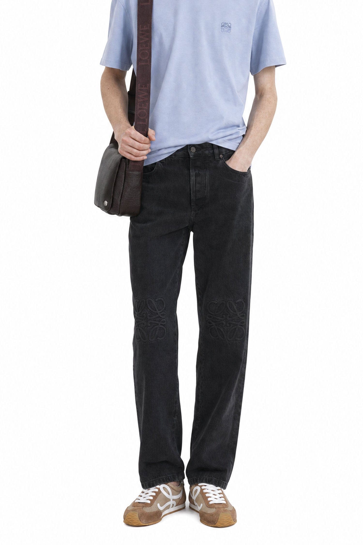 Loewe Anagram Baggy Jeans