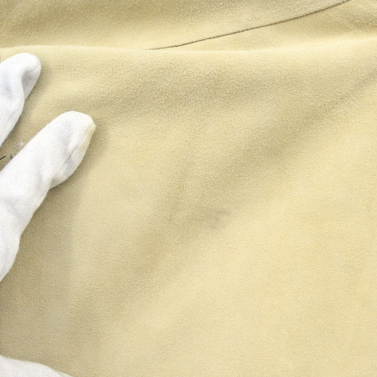 Loewe 2011 Long Pants Suede Beige #36