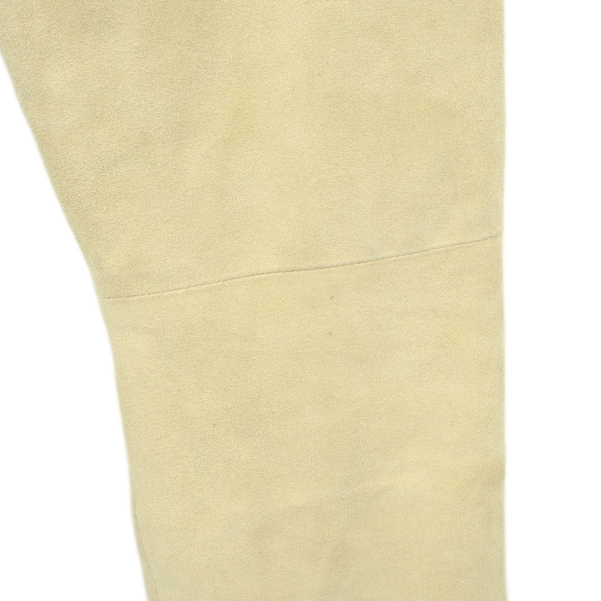Loewe 2011 Long Pants Suede Beige #36
