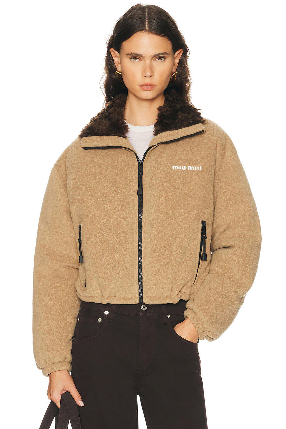 Miu Miu Piumino Pile Jacket