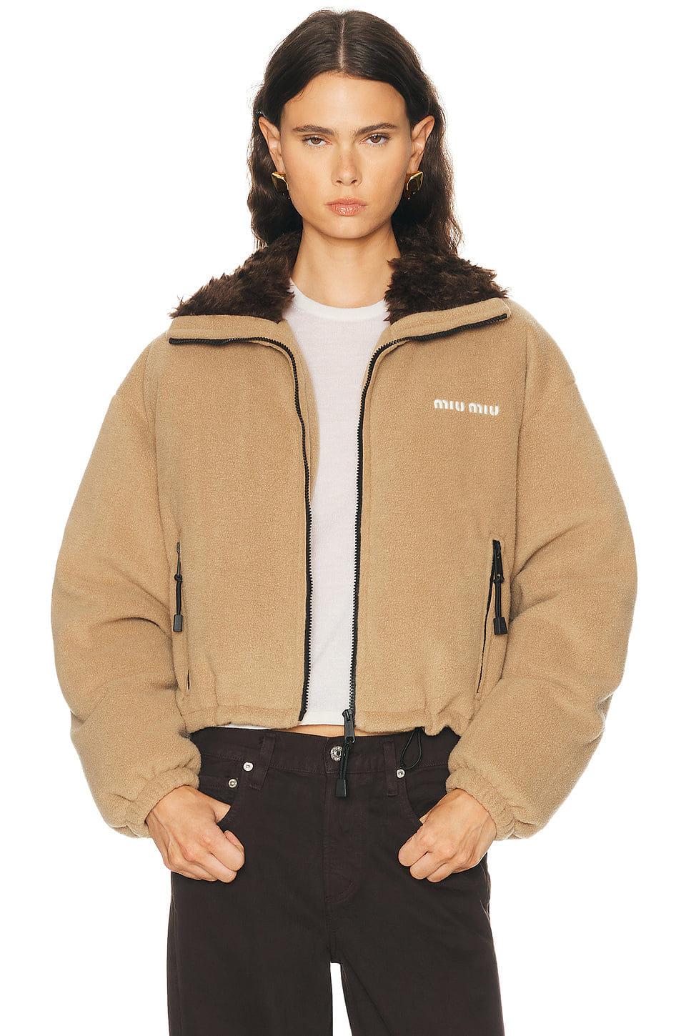 Miu Miu Piumino Pile Jacket