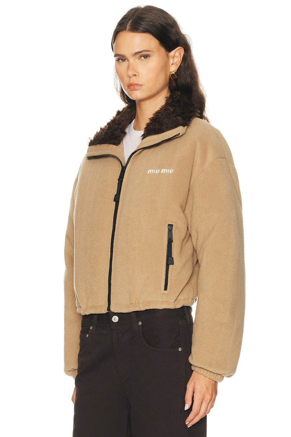 Miu Miu Piumino Pile Jacket