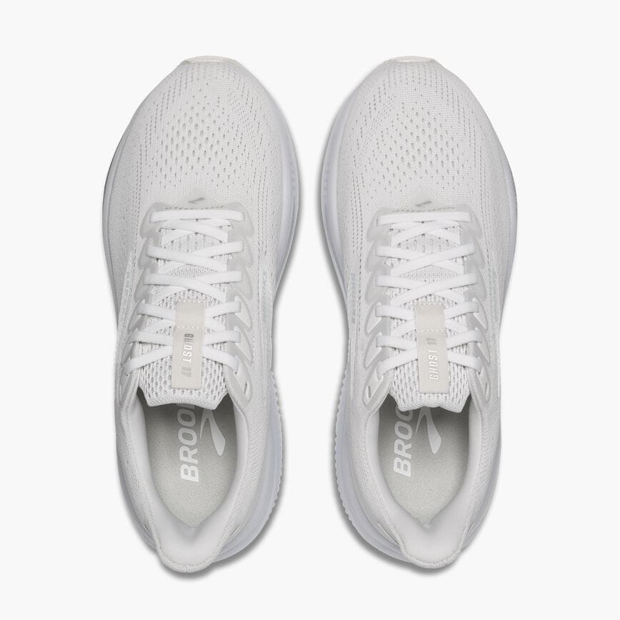 Brooks Ghost 17 White/White/Grey (Women's)