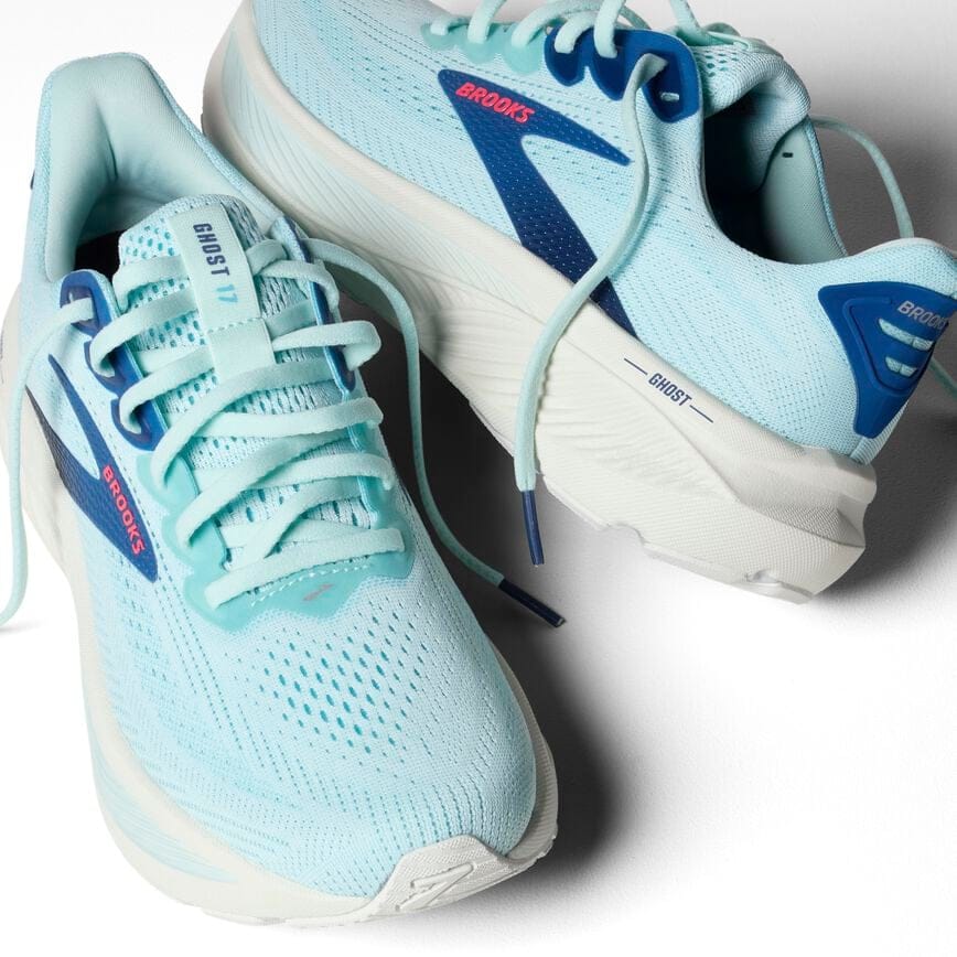 Brooks Ghost 17 Clearwater/Navy Peony (Women's)