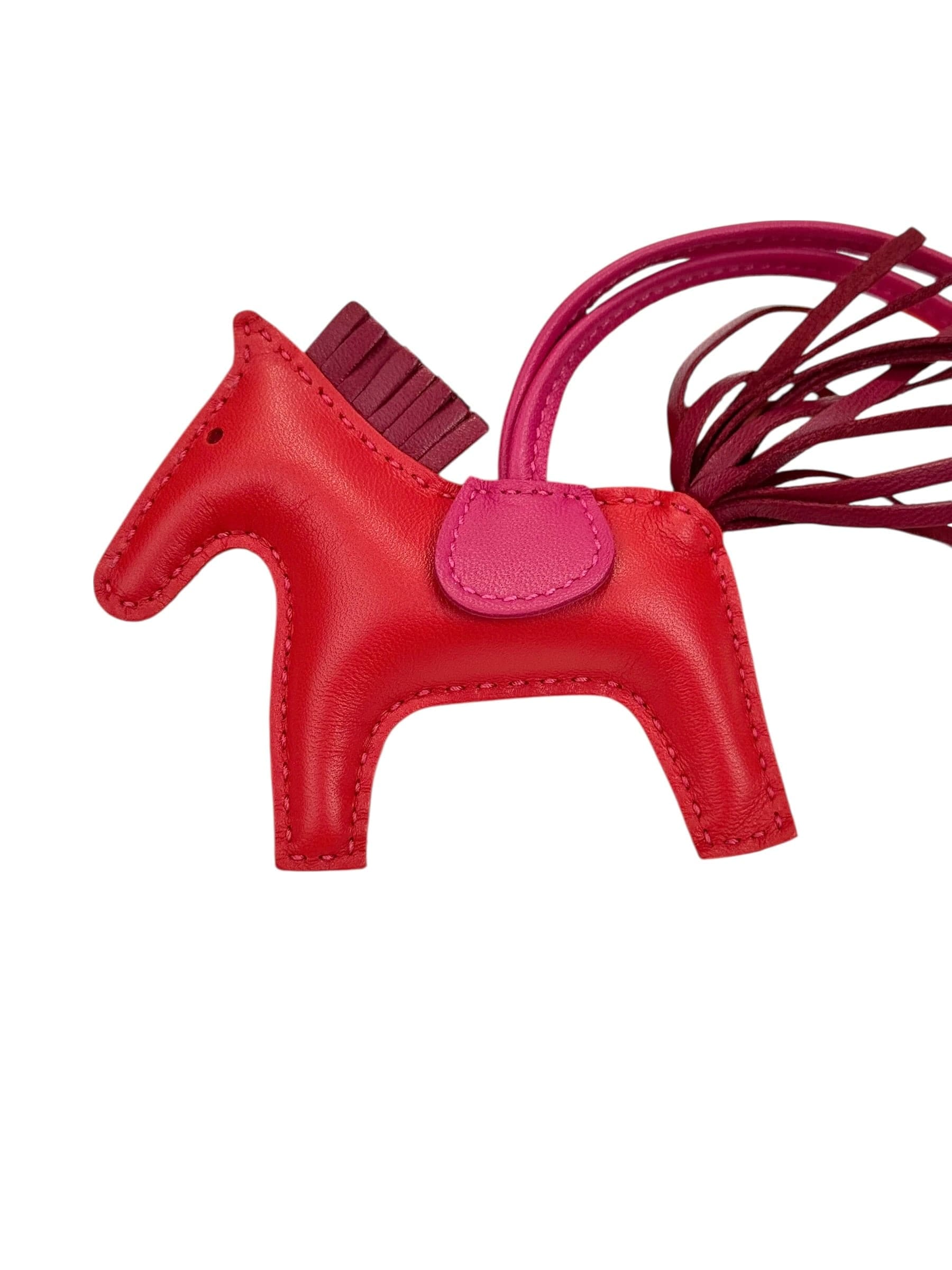 Hermes Rodeo PM Red/Rouge/Rose Pourpre