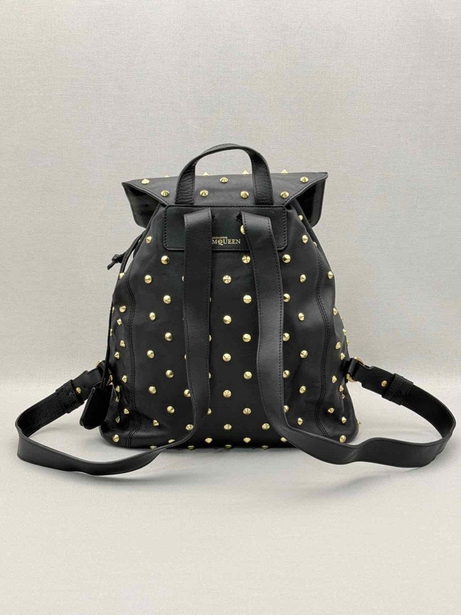 Alexander McQueen Black Backpack