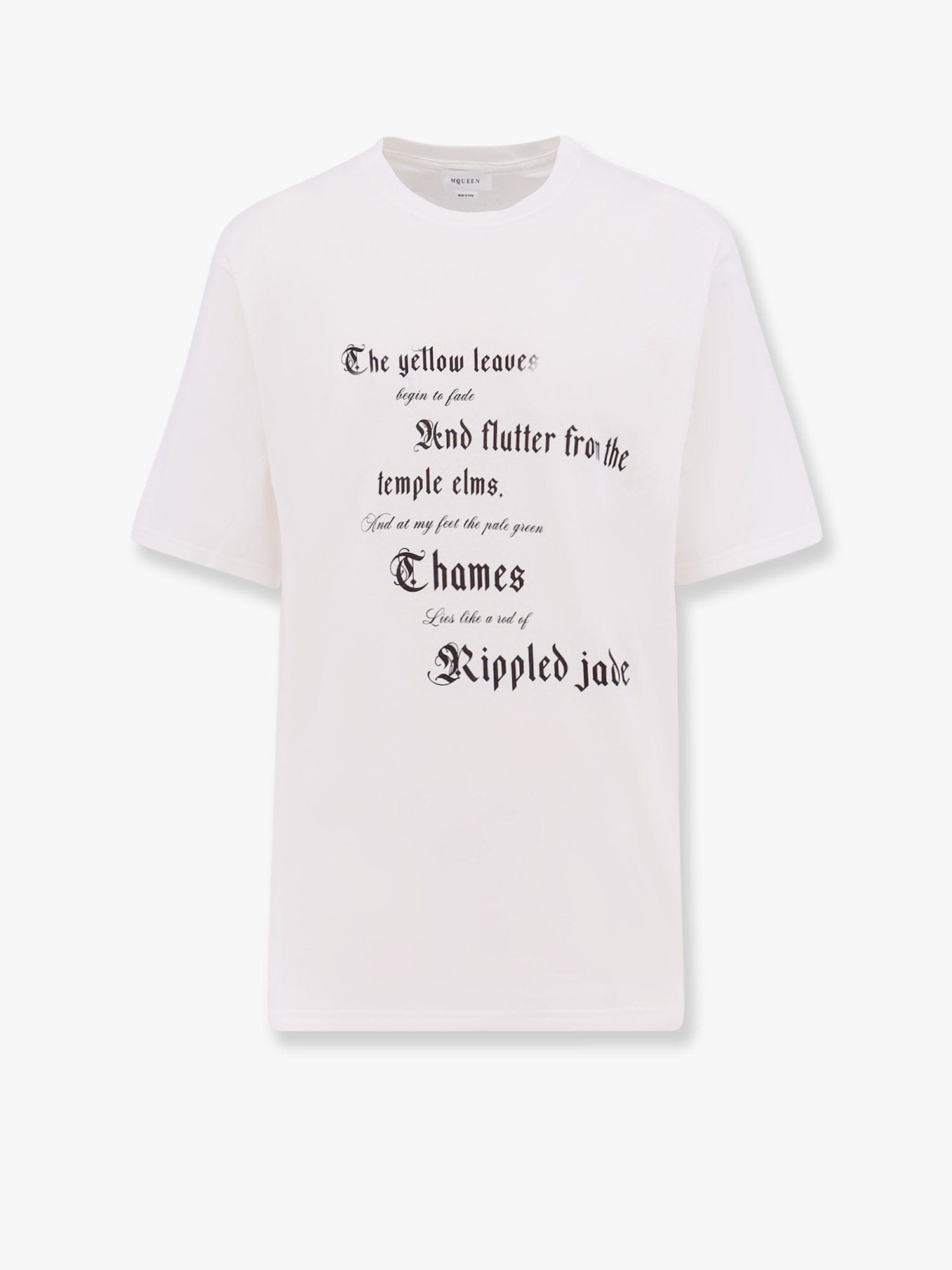 Alexander McQueen Organic cotton t - shirt