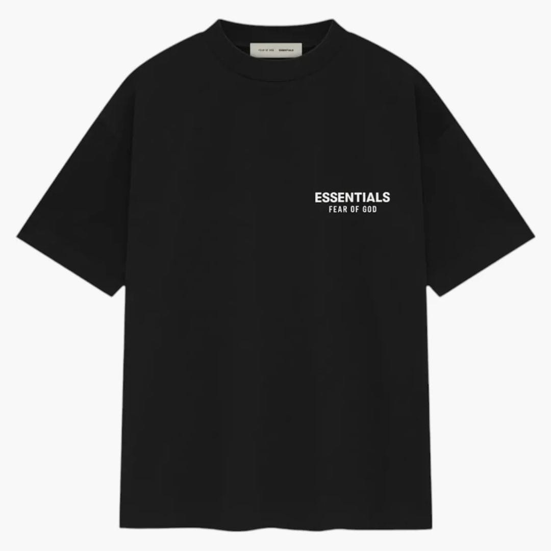 Fear of God Essentials Classic Short Sleeve T-Shirt Jet Black
