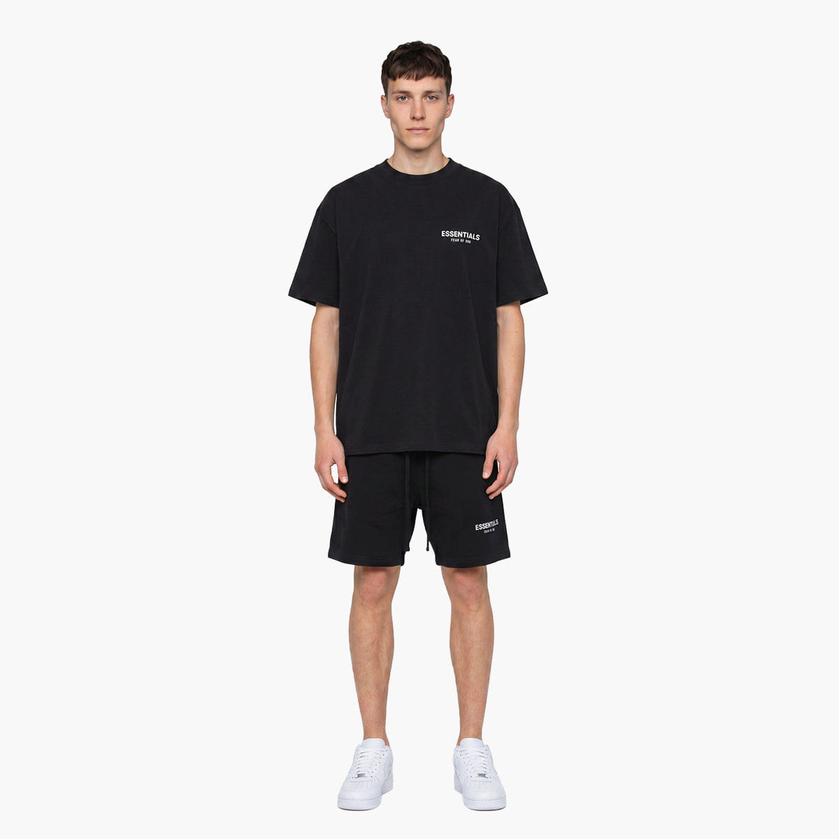 Fear of God Essentials Classic Short Sleeve T-Shirt Jet Black