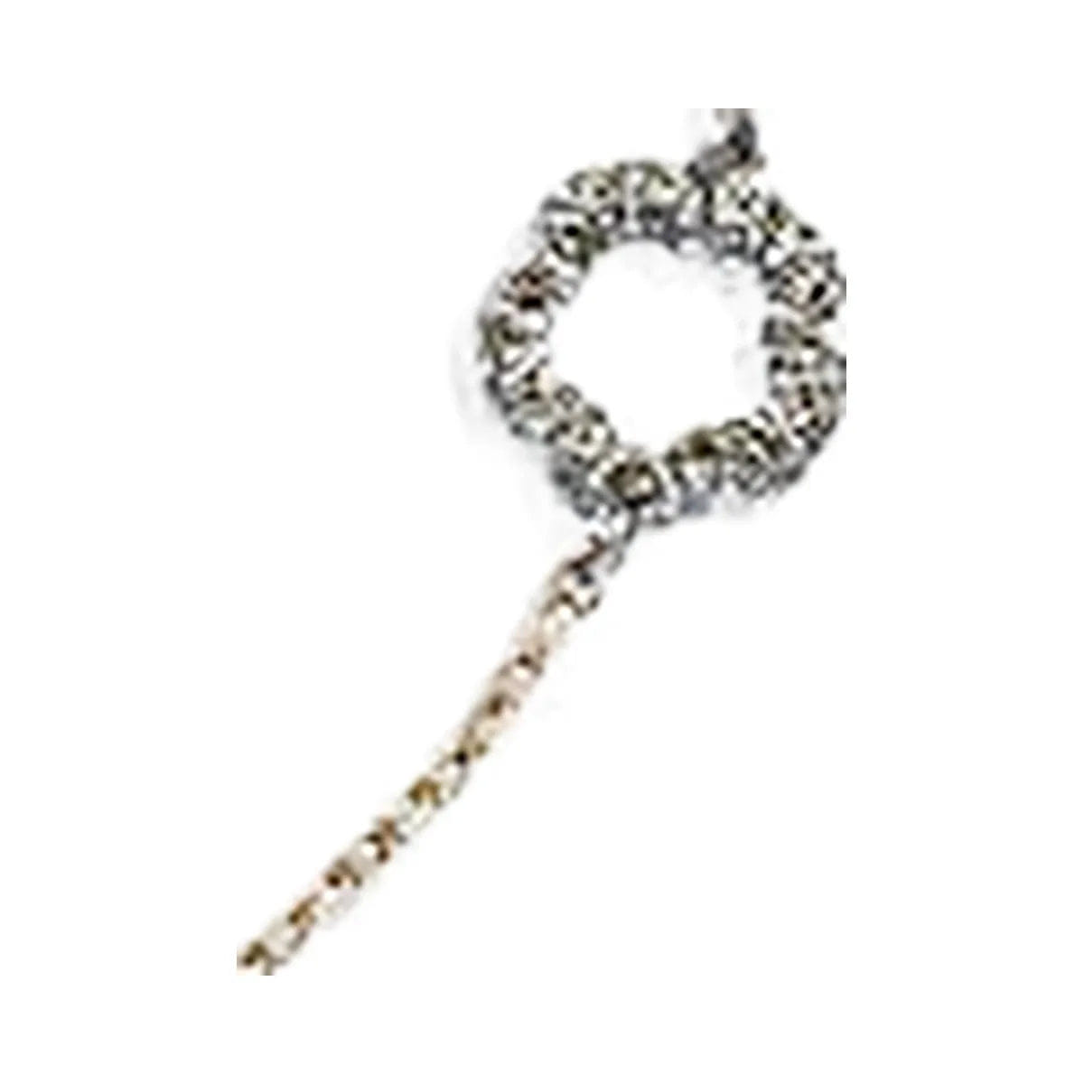 Coach Pavé Tea Rose Necklace Gold