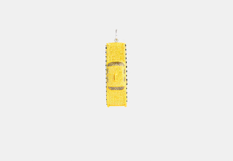 Coach Pavé Taxi Cab Single Earring