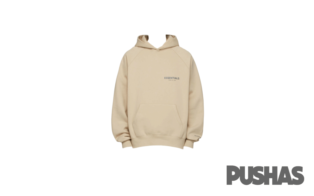 Fear of God ESSENTIALS Pull - Over Hoodie Linen SSENSE Exclusive (FW21)