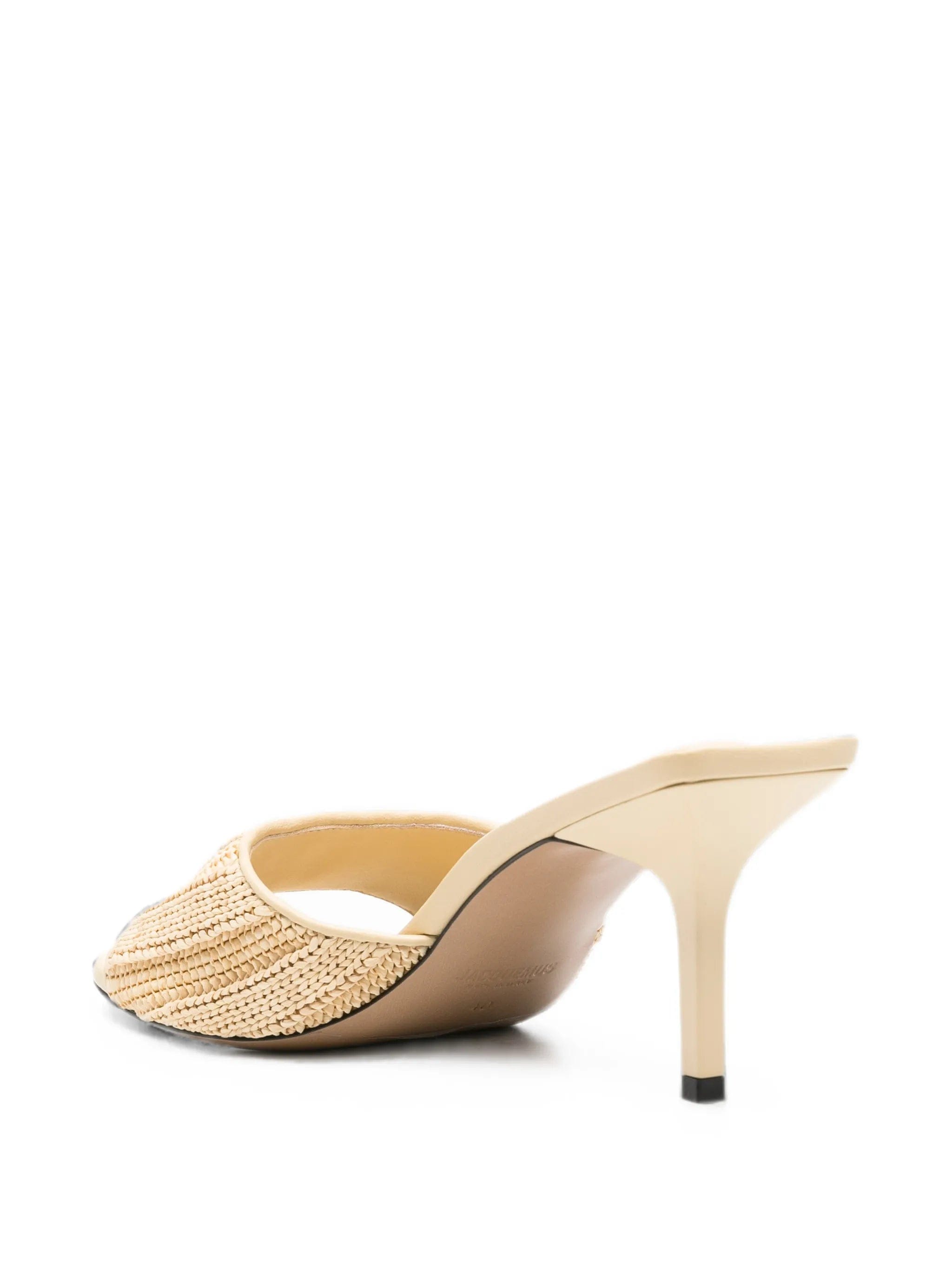 Jacquemus Cubisto woven open - toe sandals