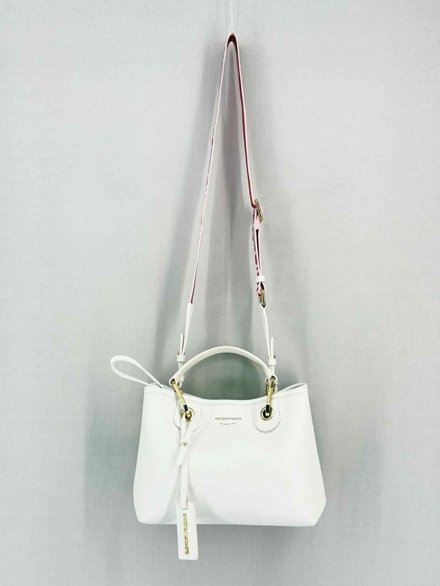Emporio Armani Logo - tag White Tote Bag