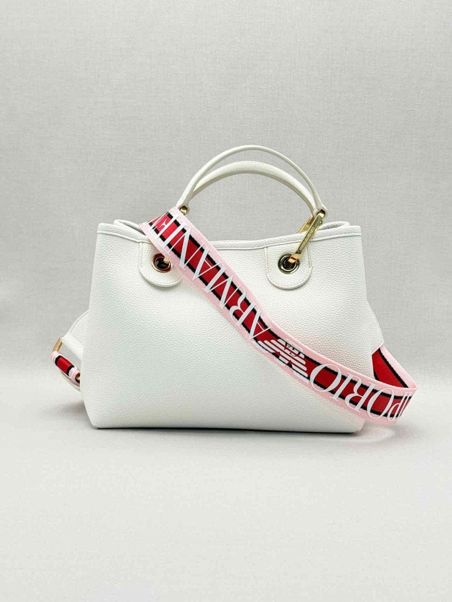 Emporio Armani Logo - tag White Tote Bag