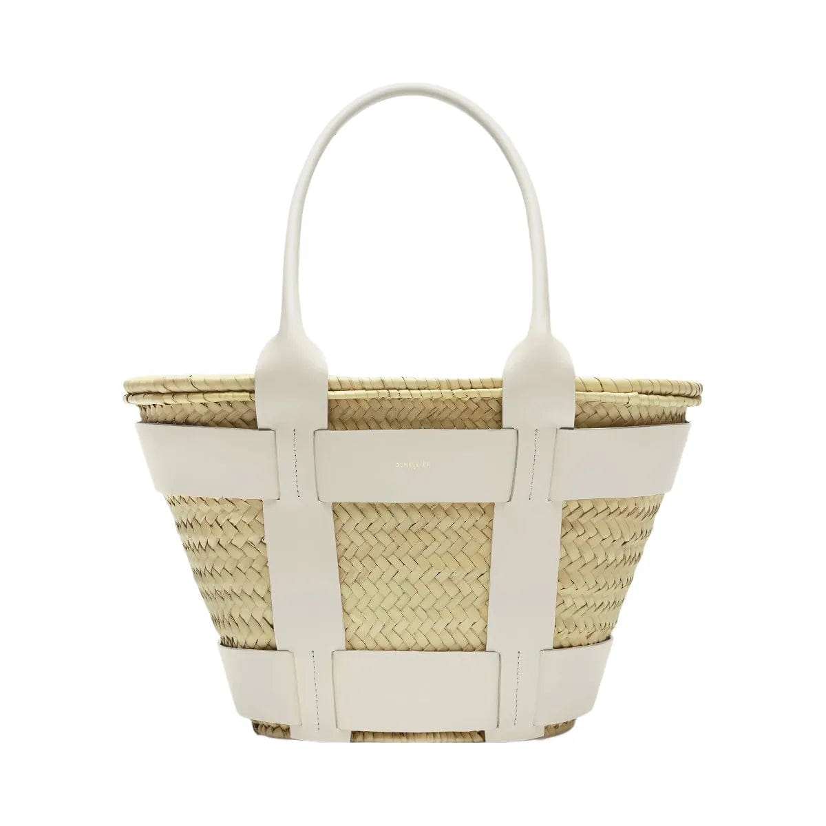 Off-White DeMellier The Santorini natural basket off - white smooth