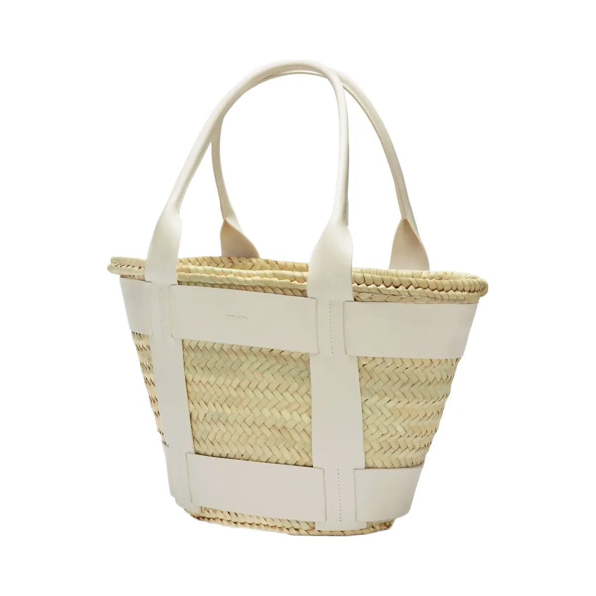 Off-White DeMellier The Santorini natural basket off - white smooth