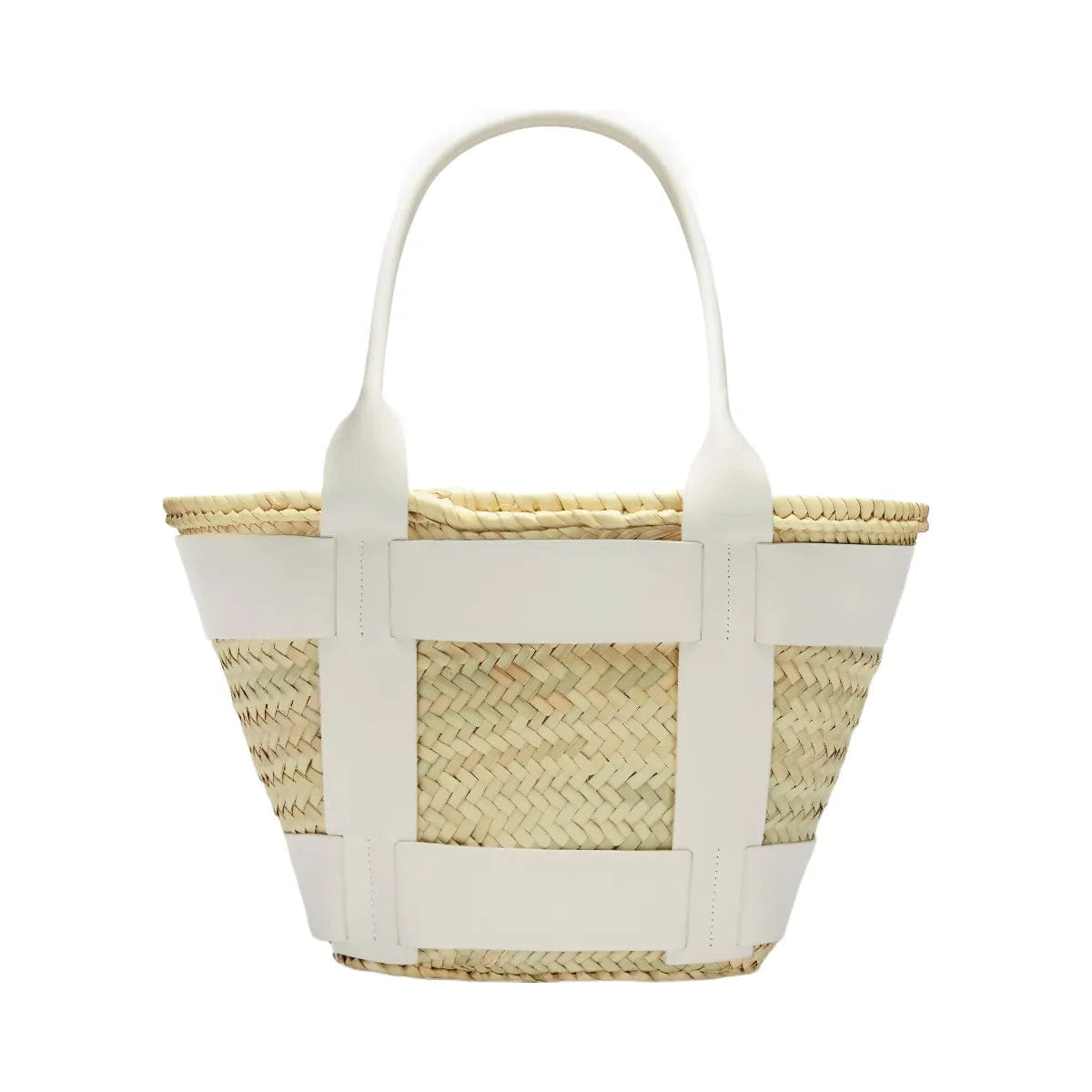 Off-White DeMellier The Santorini natural basket off - white smooth