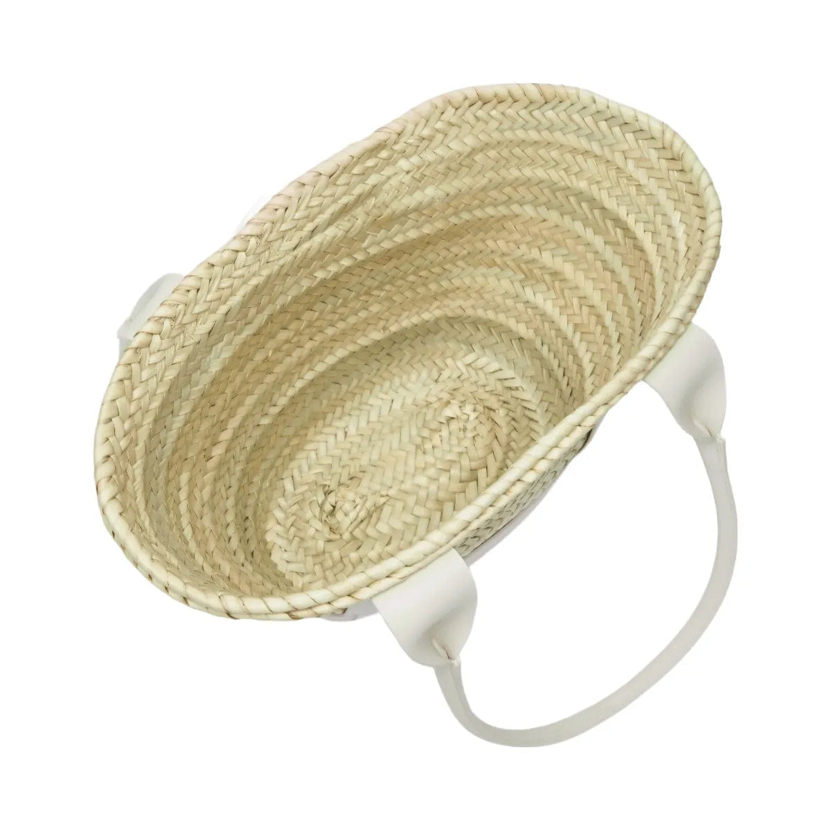 Off-White DeMellier The Santorini natural basket off - white smooth