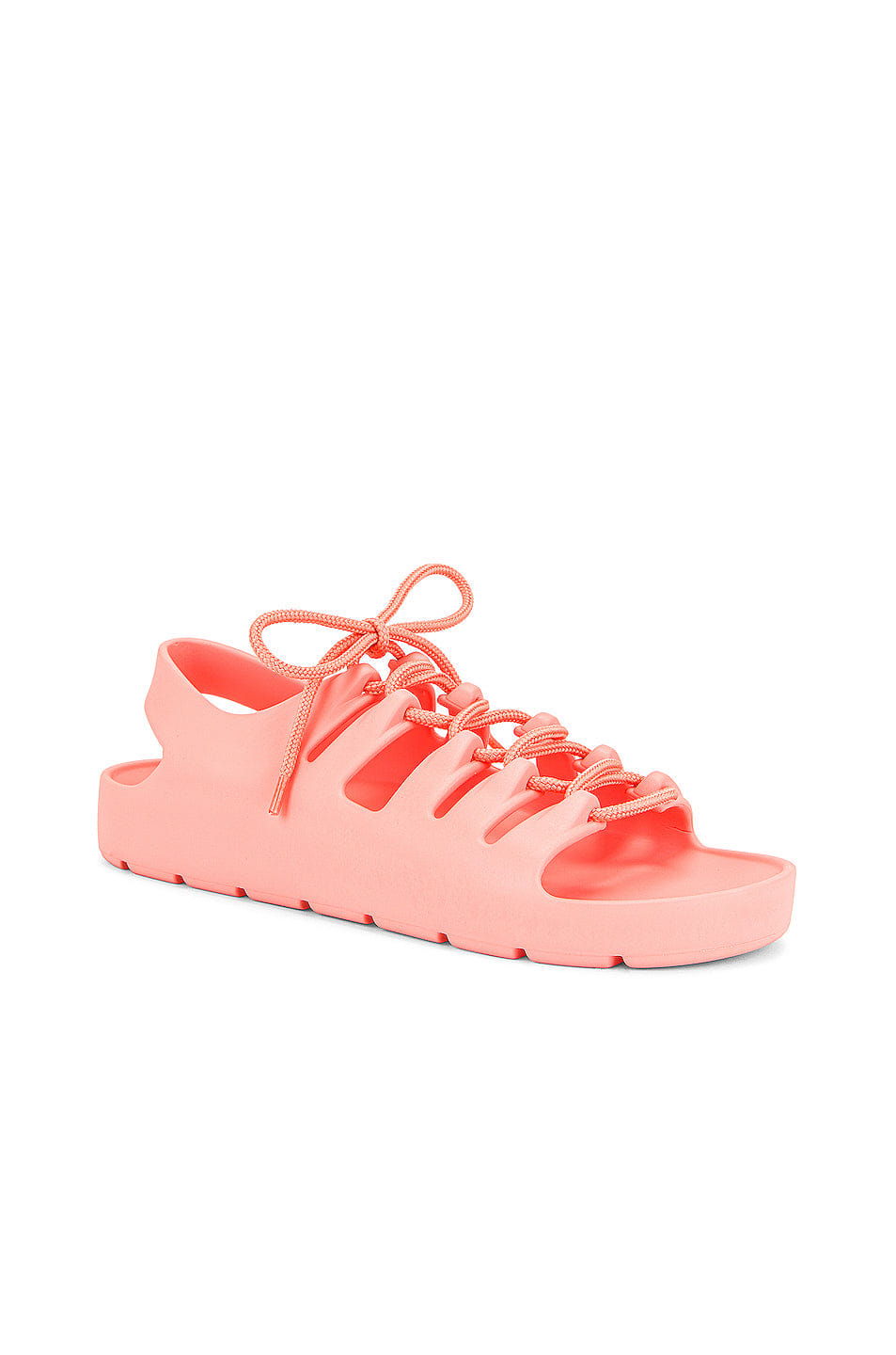 Bottega Veneta Jelly Lace Up Sandals