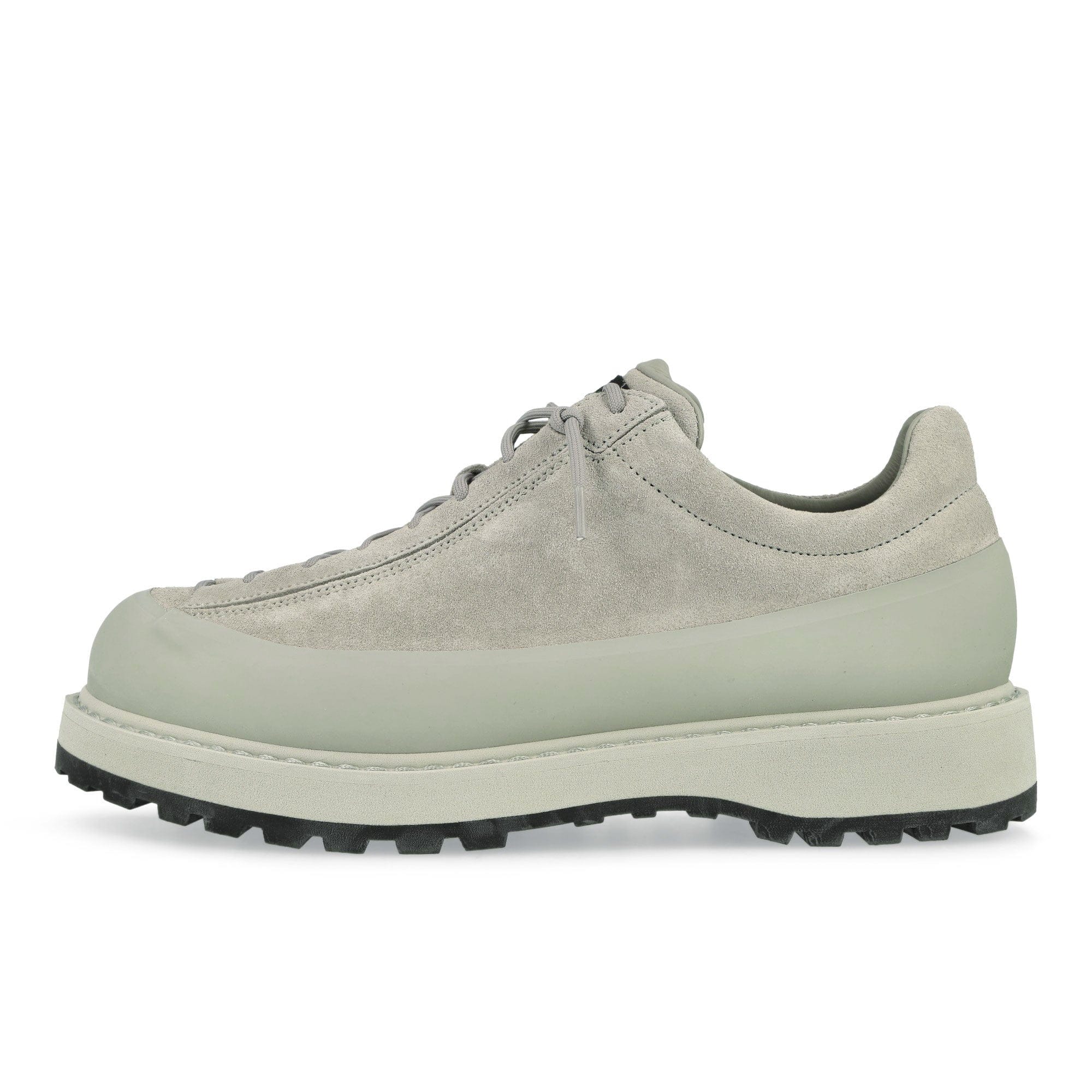 Stone Island Suede Shoes With Compass Patch On Tongue