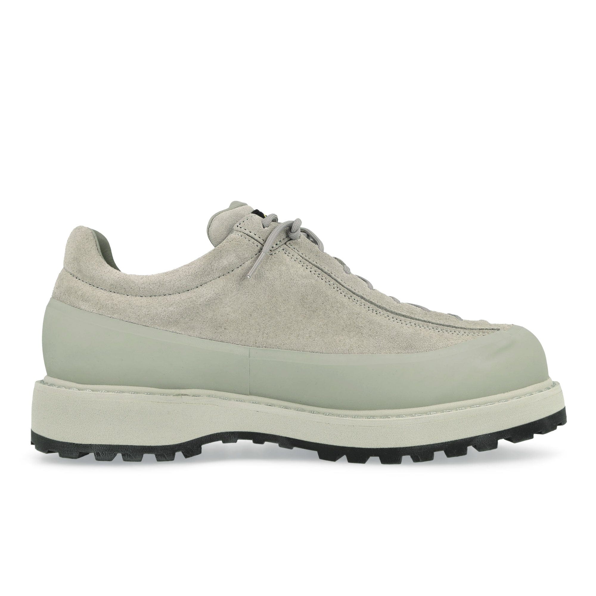 Stone Island Suede Shoes With Compass Patch On Tongue