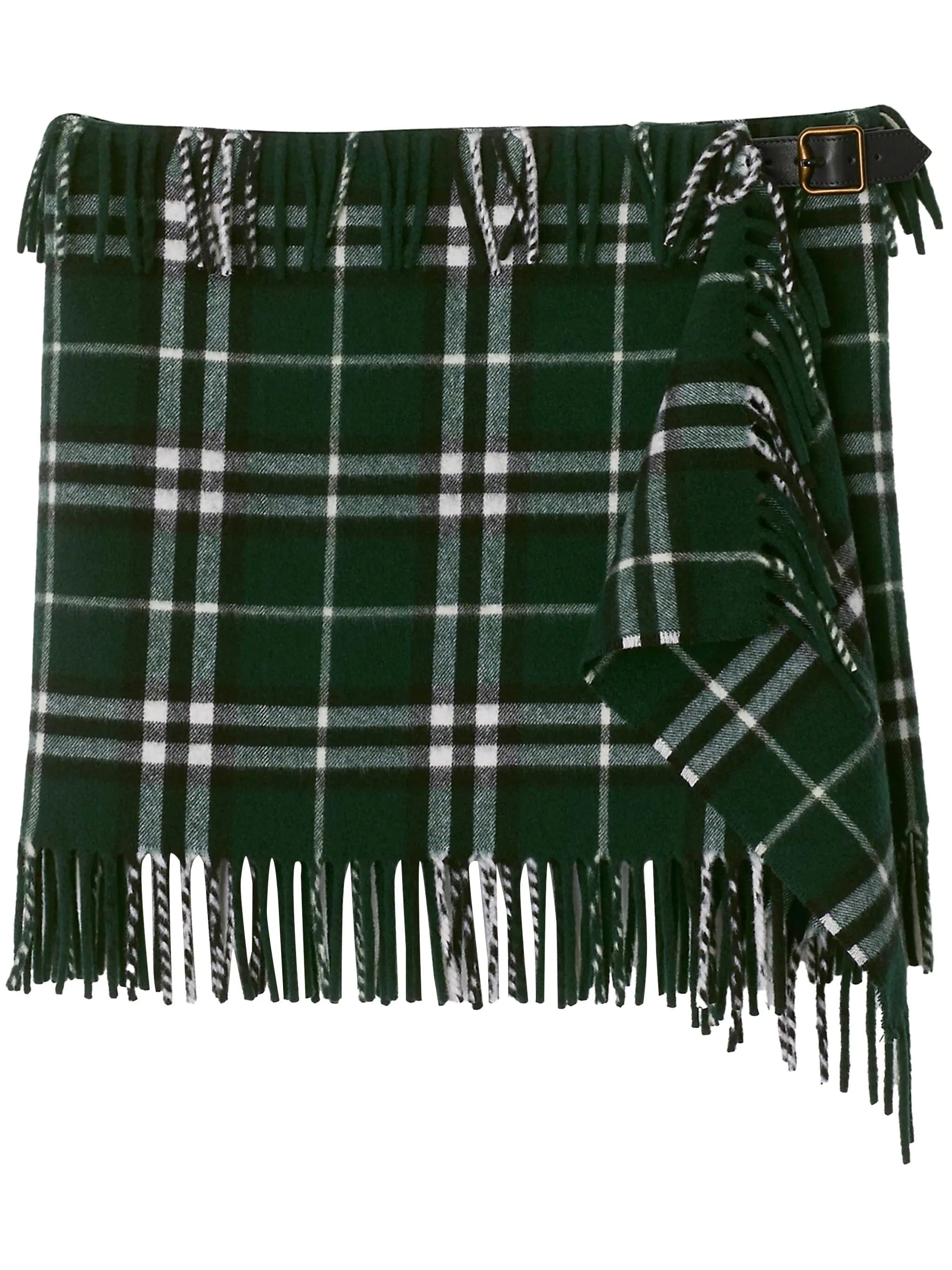 Burberry checked mini skirt