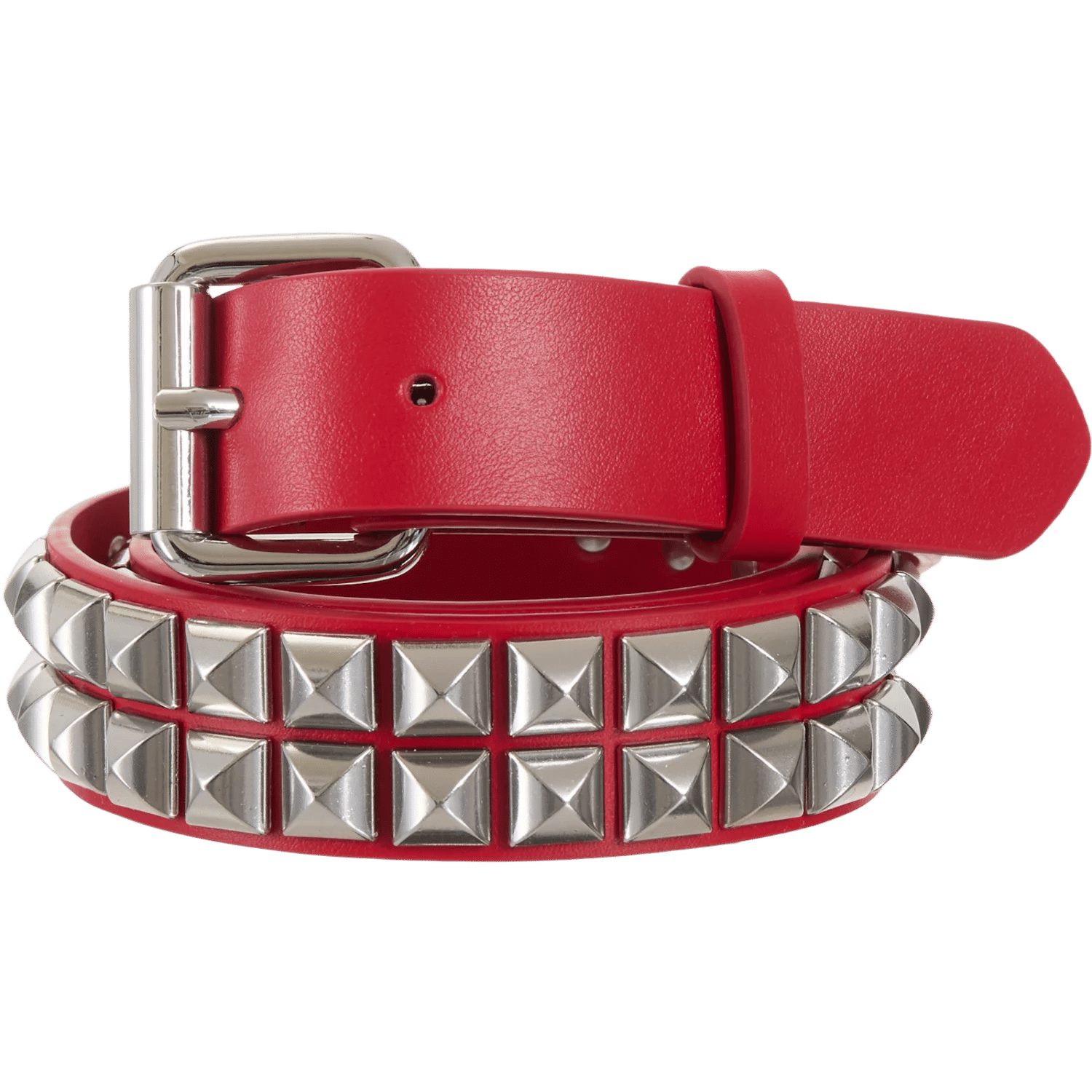 Supreme Studded Leather Belt (SS26) Red