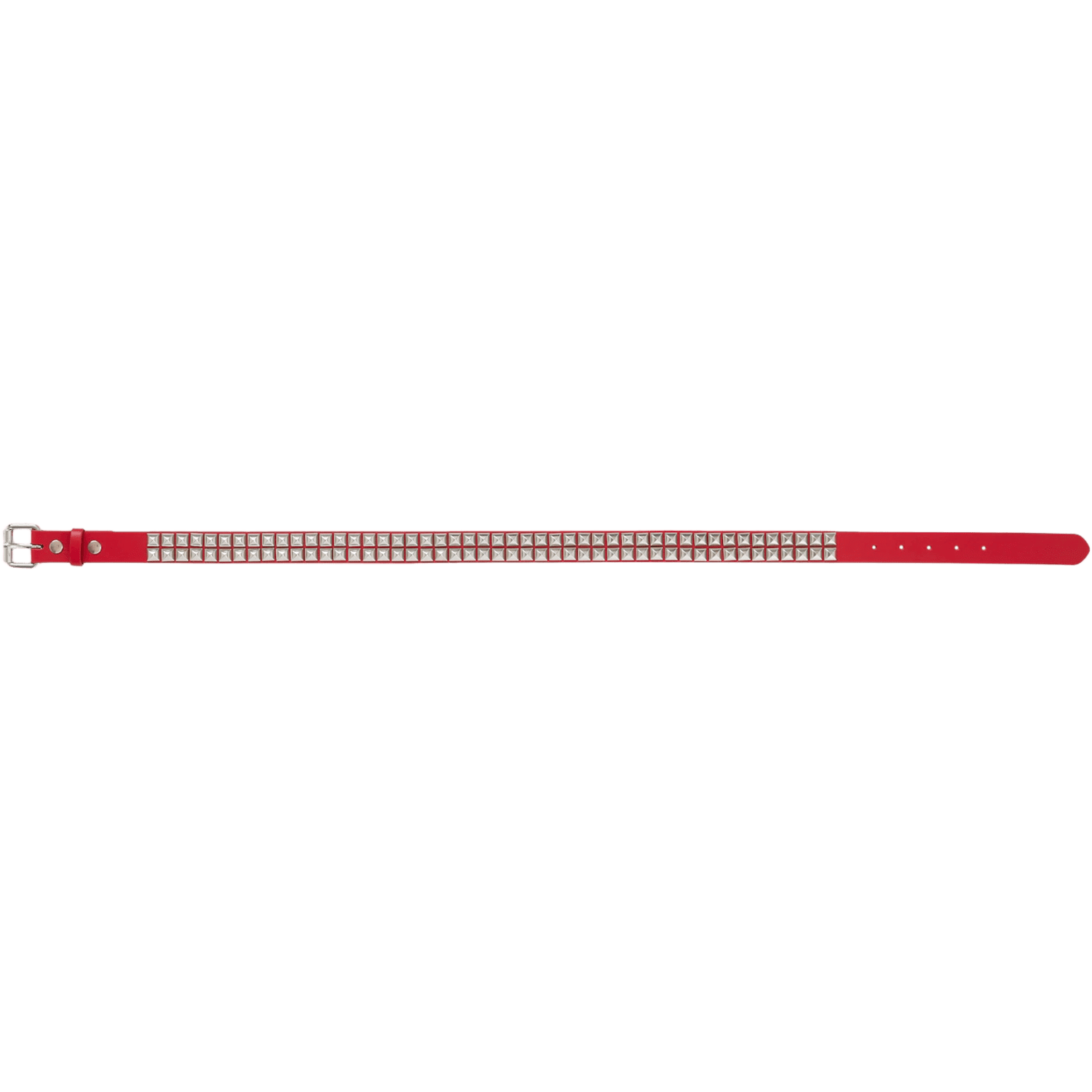 Supreme Studded Leather Belt (SS26) Red