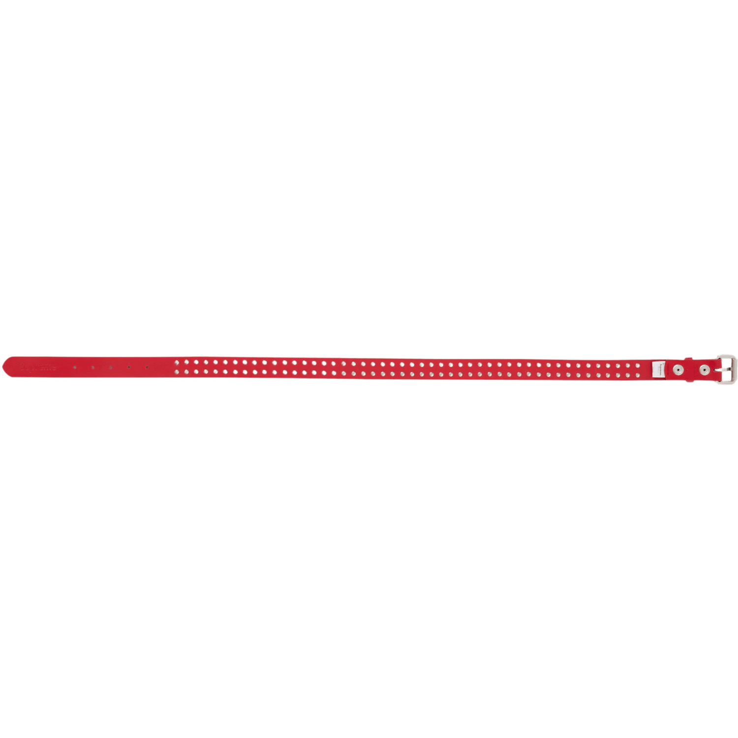 Supreme Studded Leather Belt (SS26) Red