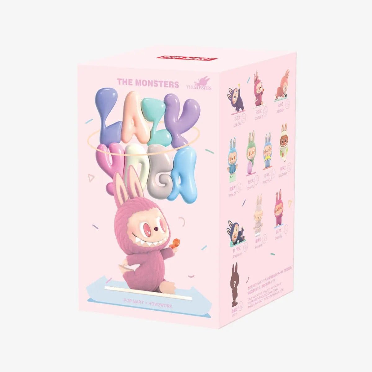 Pop Mart Labubu The Monsters - Lazy Yoga Series Figures Sealed Case Blind Box